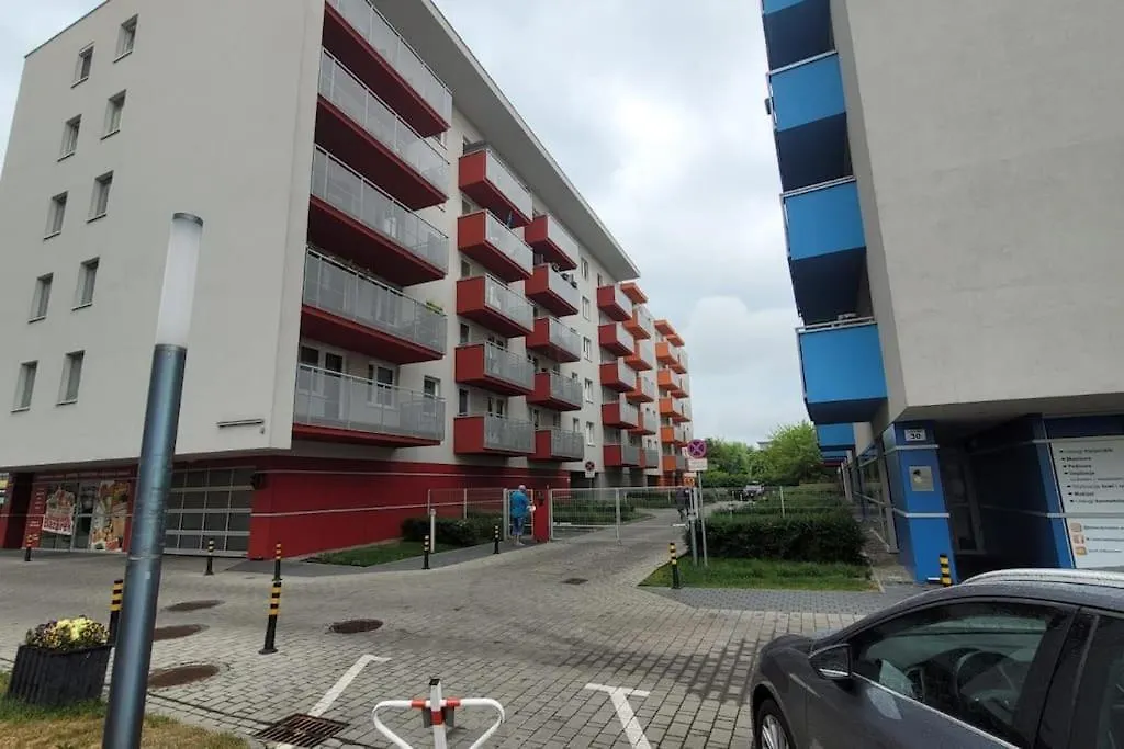 Modern Apartment Capital Downtown 2 Rooms Balcony Krakow Poland